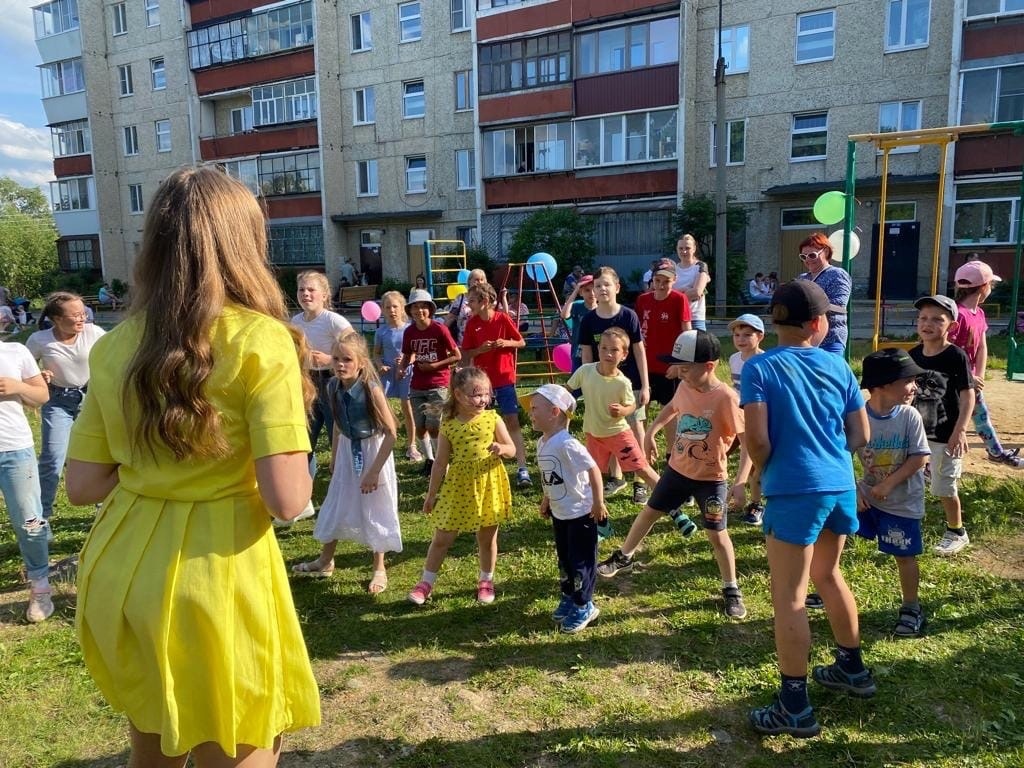 Вчера в южной части впервые прошел праздник «День двора» | Гор.Сайт